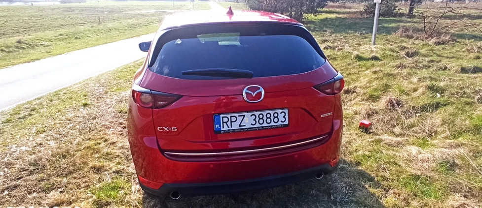 Mazda CX-5 cena 109500 przebieg: 23000, rok produkcji 2020 z Przeworsk małe 154